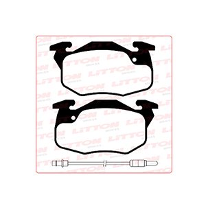 PASTILLAS LITTON PEUGEOT 405 1990/94 (CHILENO)