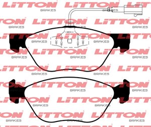 PASTILLAS LITTON Bravo 1.8 16V Absolute Dualogic 10/...