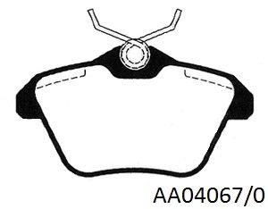 PASTILLAS LITTON ALFA ROMEO 156/164 4x4/166 1999/.