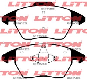 PASTILLAS LITTON C4 DEL - PEUG 307 03/- DEL