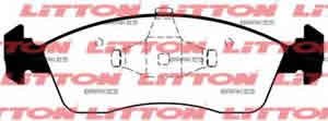 PASTILLAS LITTON Palio Attractive 1.0 - 1.4 Evo 11/... // Un