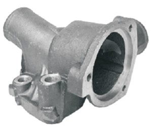 Base Termostato Fiat 128 Aluminio