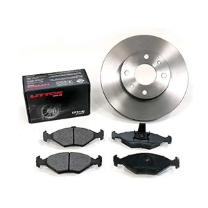 Kit Disco Pastillas Litton Fiat Duna 95/97 Uno 1.4 1.6