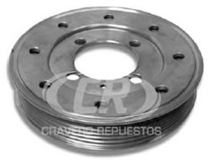 Polea Cigueñal Chevrolet Astra / Meriva 1.7 Diesel / DTI 6PK
