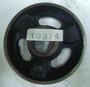 Polea Cigueñal Ford Escort 1.6 1984/88 Motor SOHC 1 Canal