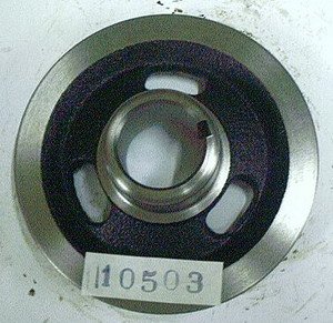 Polea Cigueñal Peugeot 404 Motor 1600 1968 Lisa 1 Canal